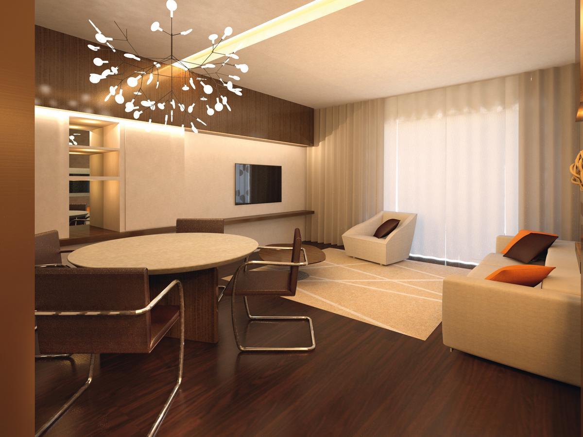 Moevenpick Hotel Du Lac Tunis Exterior foto A 3D rendering of a living room